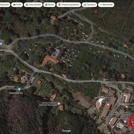 Casa vacanze Nisportino, Elba. Bilocale Con Patio Vista Mare. Casale Gastagno